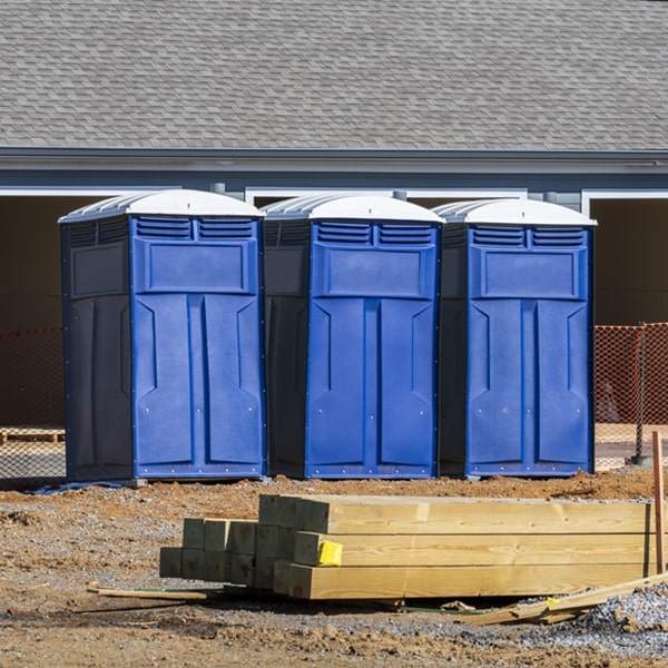 how do i determine the correct number of porta potties necessary for my event in Farmington GA